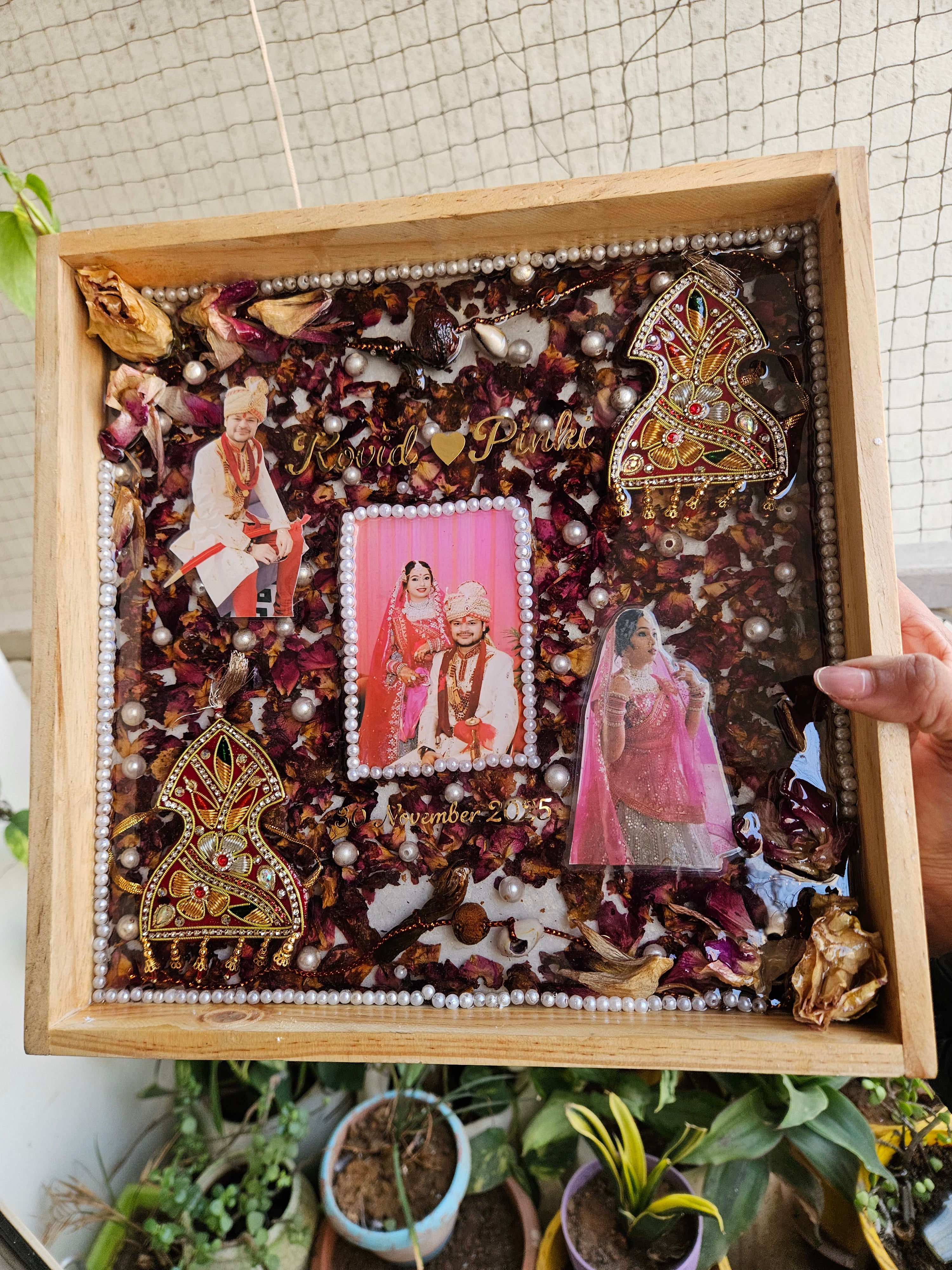 Varmala Preservation Frame